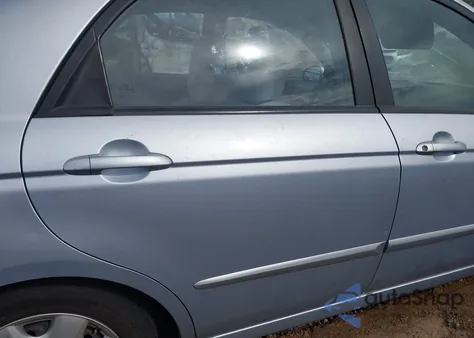 2007 Kia Spectra Ex from USA, damaged, VIN KNAFE122075418097